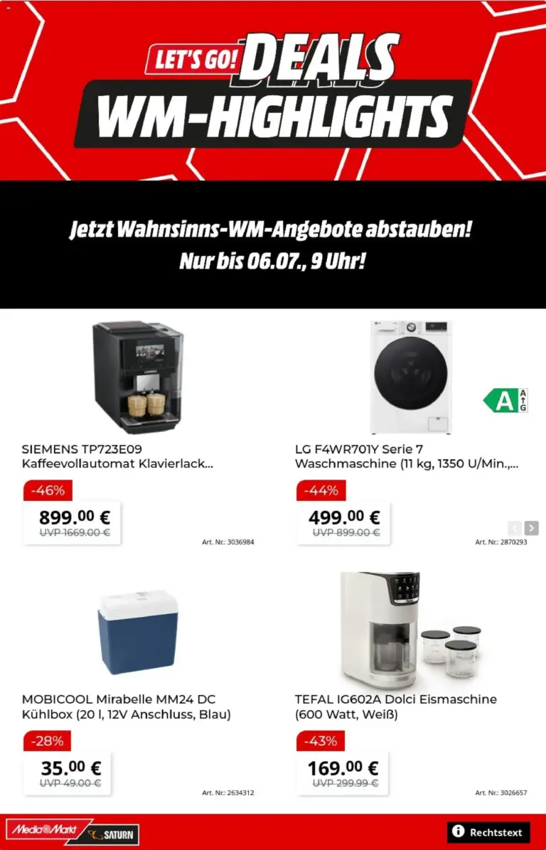 Media Markt Prospekt ab 29.06.2026 zum Blättern
