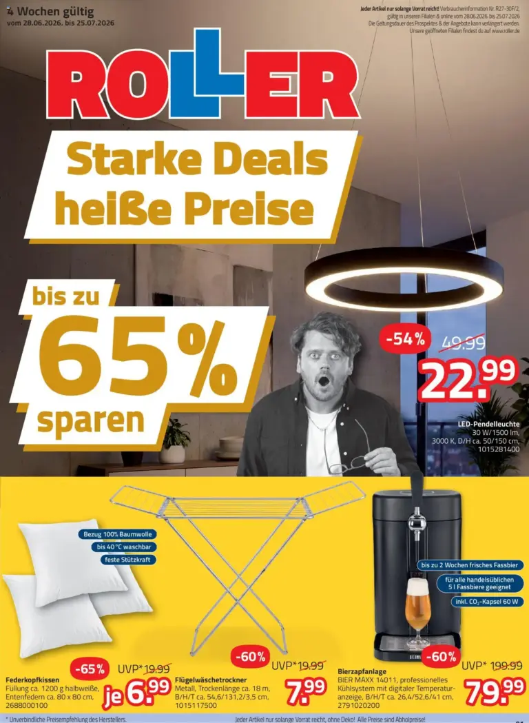 Roller Wohnaccessoires & Haushaltswaren ab 28.06.2026 zum Blättern