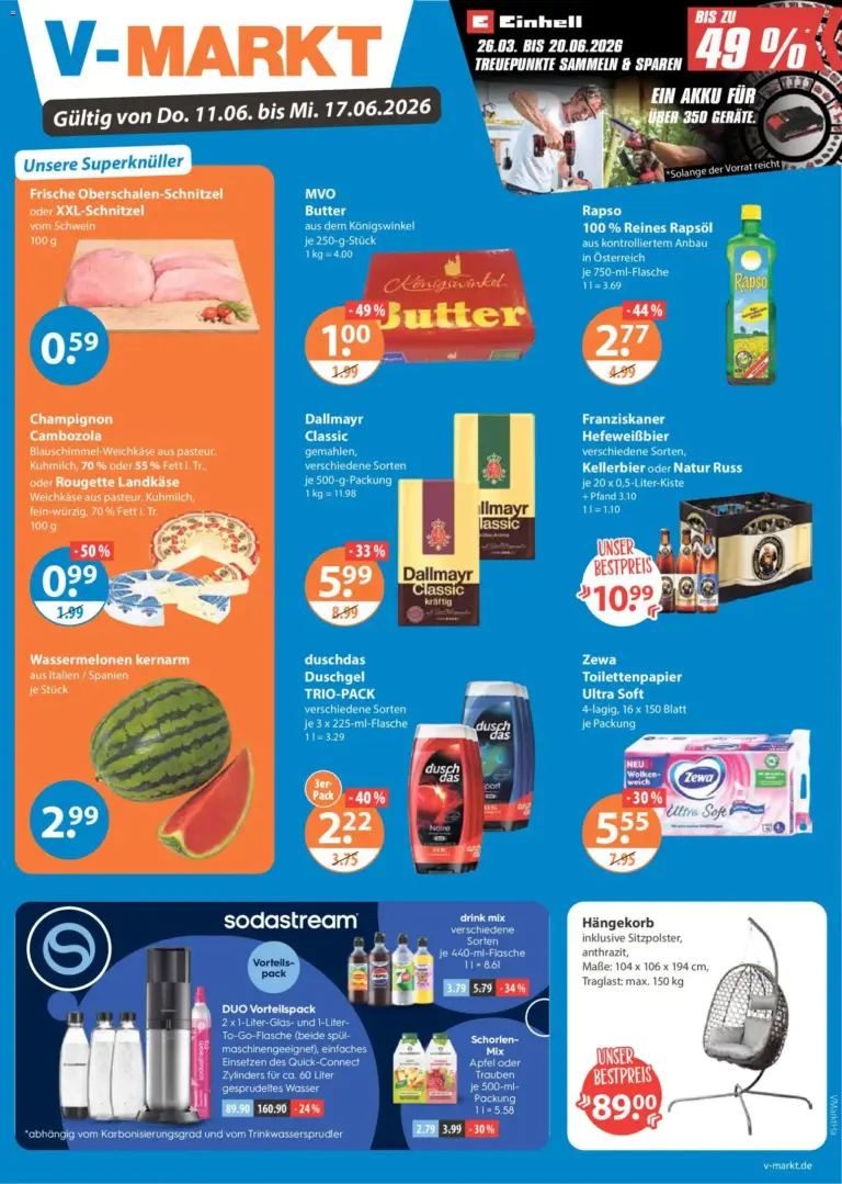 Angebote V-Markt Angebote ab 11.06.2026