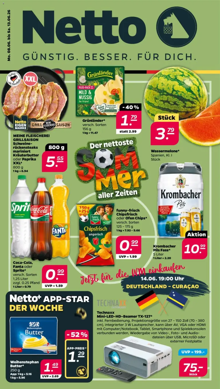 Netto Prospekt ab 08.06.2026 Angebote nächste Woche