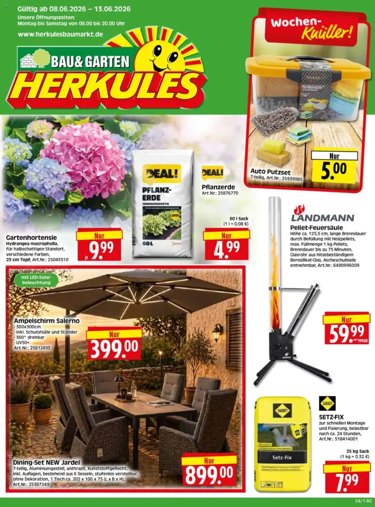 HERKULES Bau & Garten ab 08.06.2026 zum Blättern