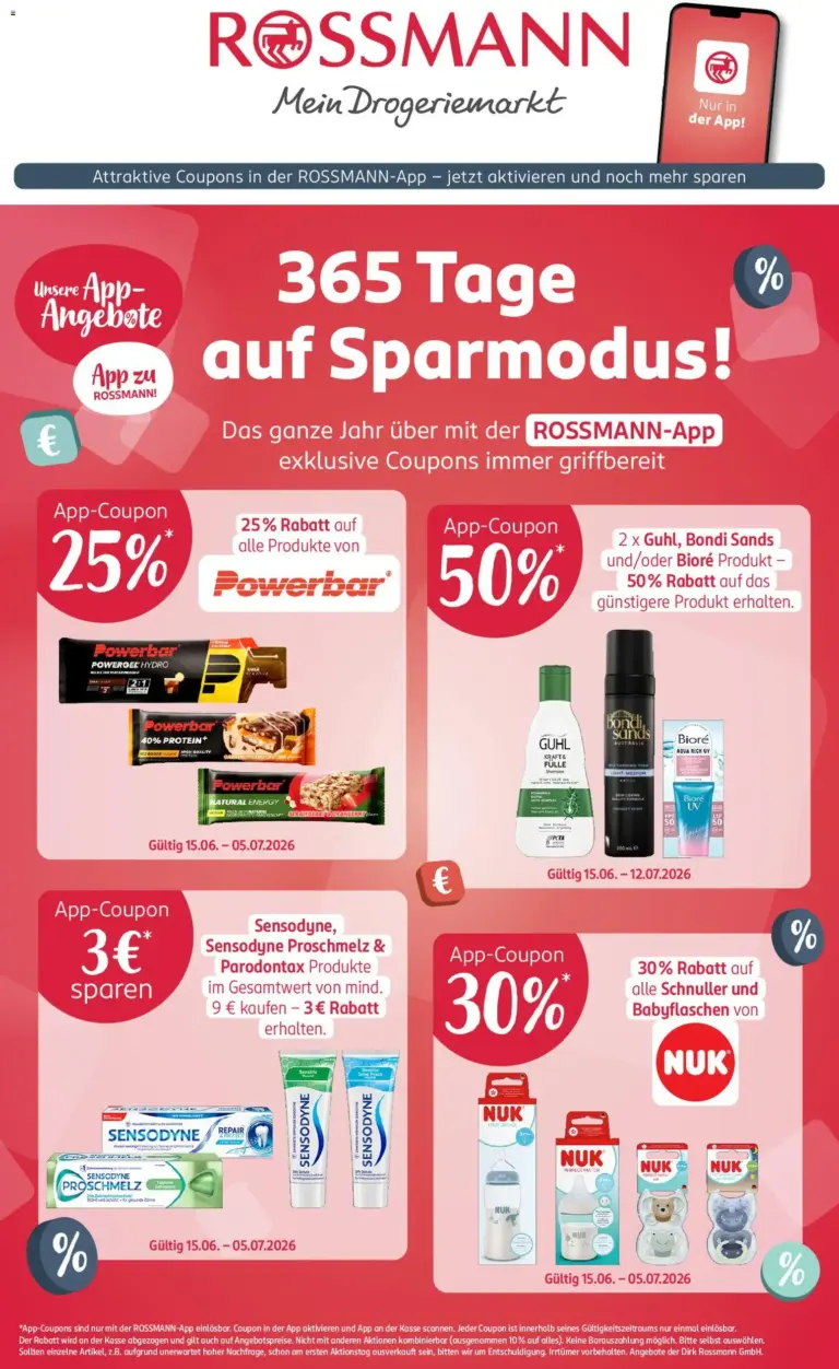 Rossmann Prospekt ab 15.06.2026 Angebote Online
