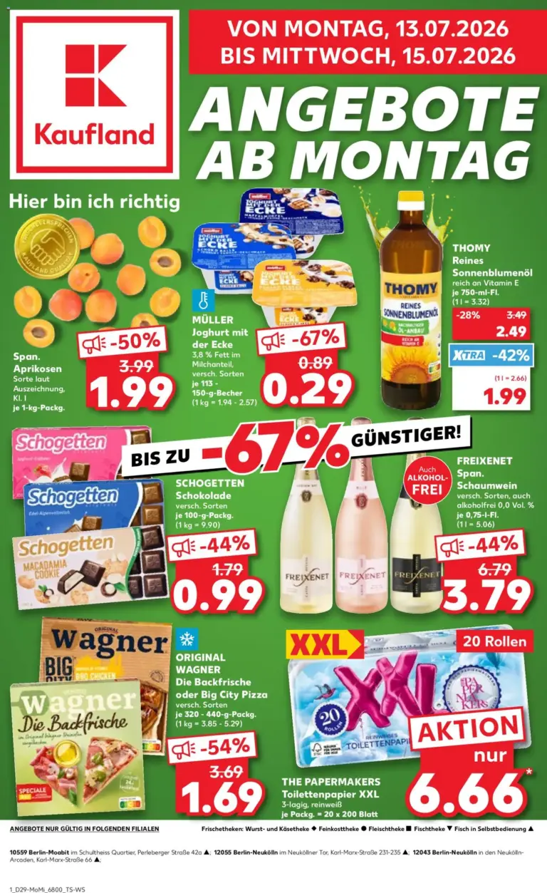 Prospekt Kaufland ab 13.07.2026 Angebote Online zum Blättern