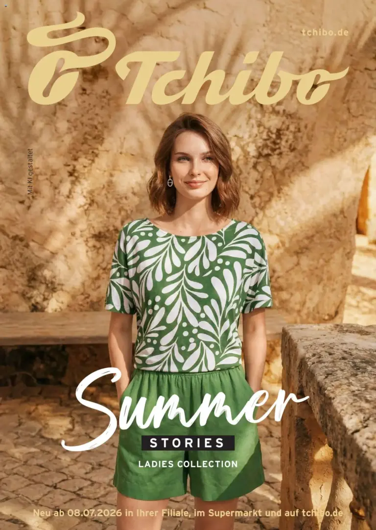 Prospekt Tchibo Summer Stories ab 08.07.2026 zum Blättern