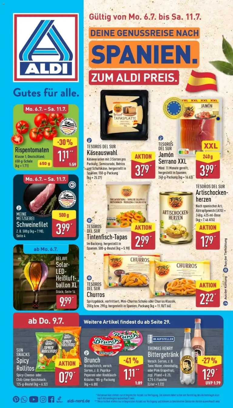 Aldi - ALDI Nord Wochenangebote ab 05.07.2026 Angebote Online