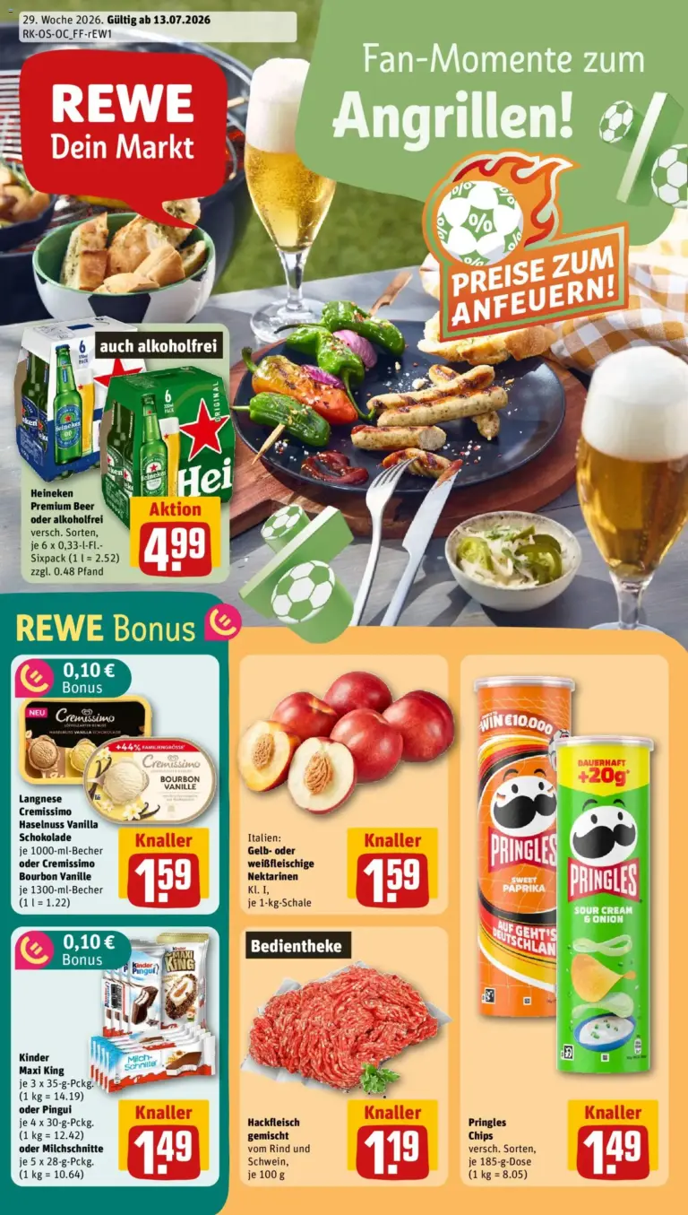 REWE Prospekt ab 13.07.2026 zum Blättern Angebote