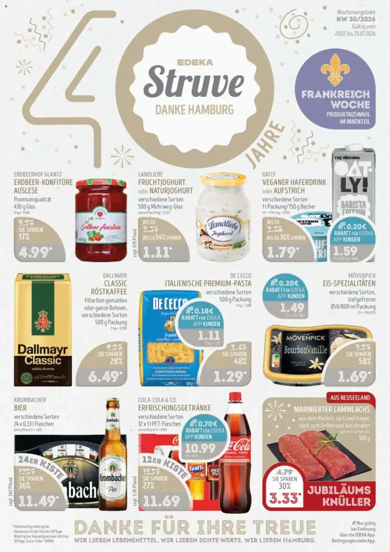 Edeka Struve Prospekt ab 20.07.2026 zum Blättern