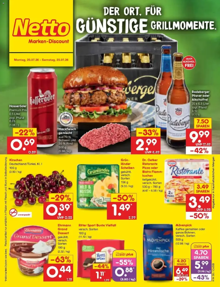 Netto Marken-Discount Prospekt Bitterfeld-Wolfen ab 20.07.2026 Angebote