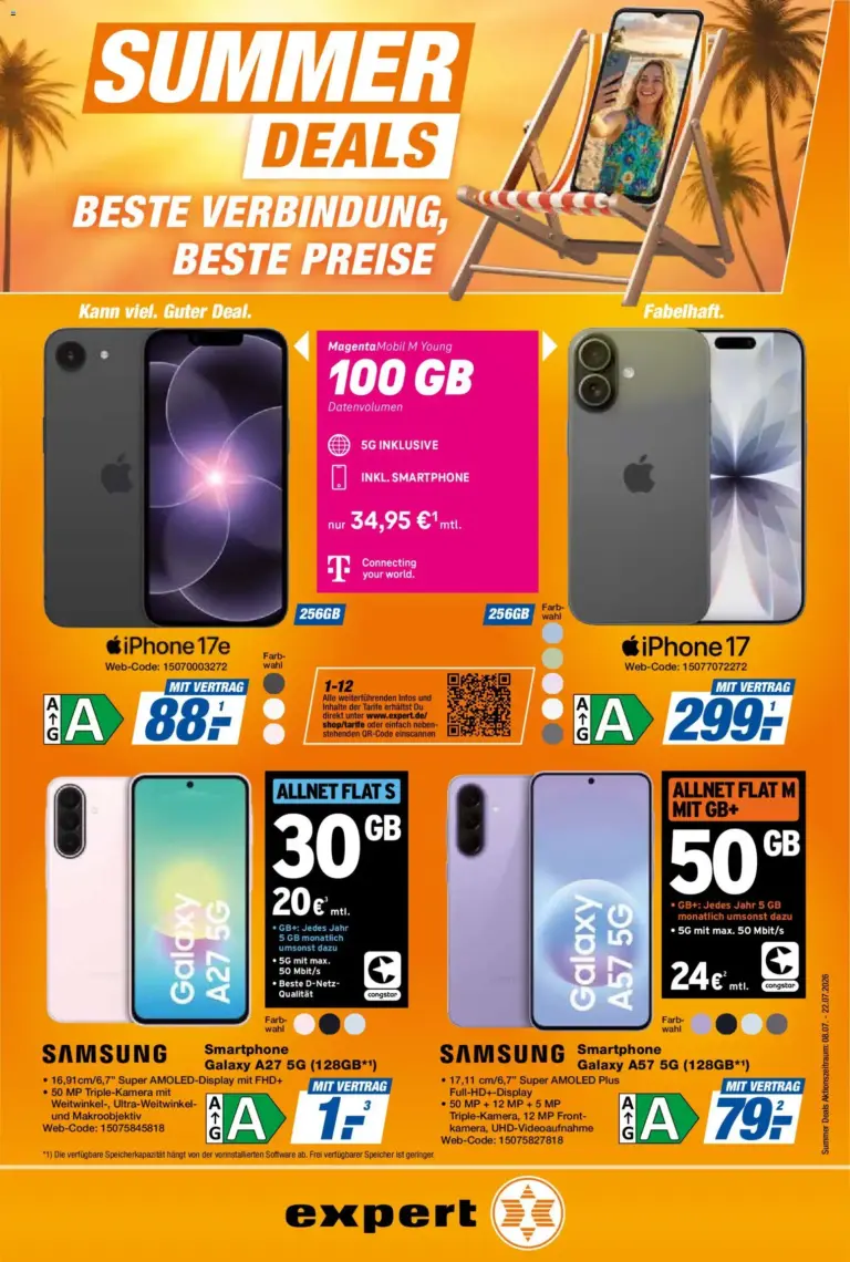 Expert Summer Deals ab 08.07.2026 zum Blättern