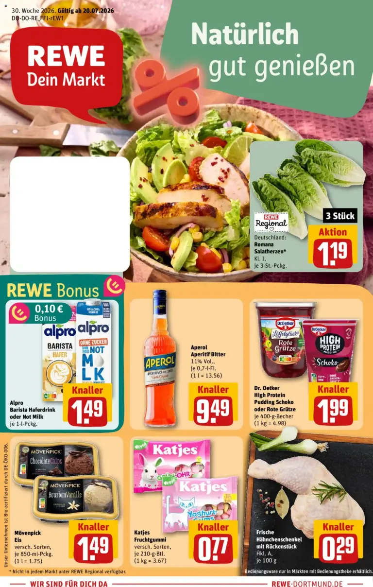 Rewe ihr Kaufpark Prospekt ab 20.07.2026 zum Blättern