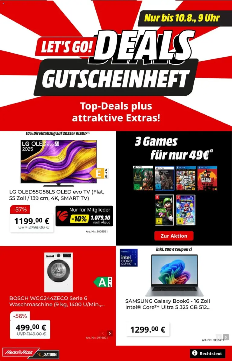 Media Markt Prospekt ab 20.07.2026 zum Blättern
