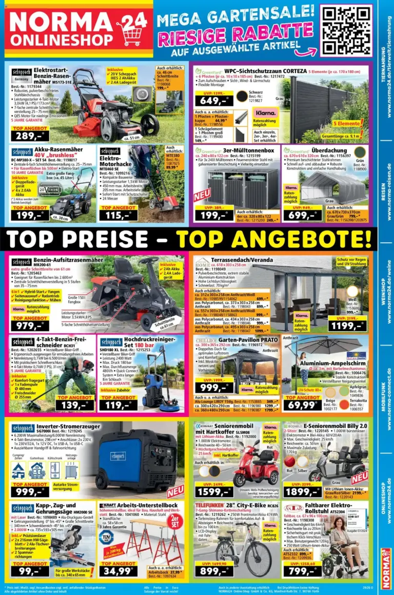 Norma Onlineshop ab 13.07.2026 zum blättern Angebote