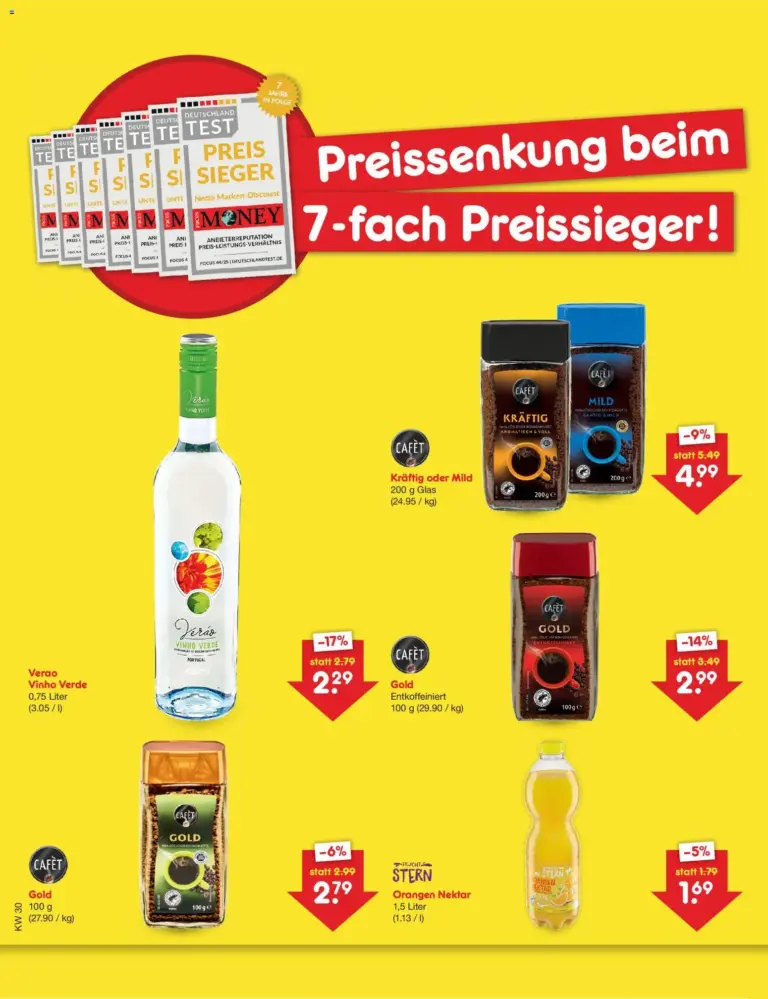 Netto Marken-Discount Preissenkung auf Dauer ab 17.07.2026 Angebote