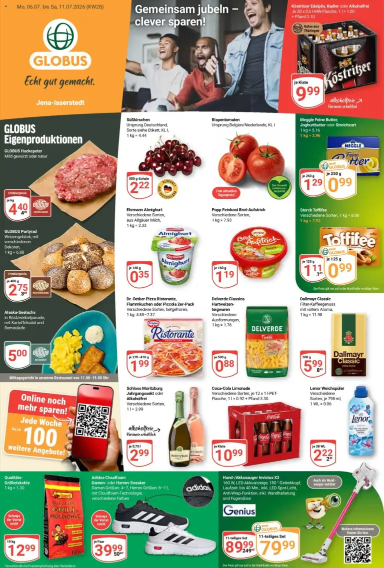 Globus Prospekt ab 06.07.2026 Angebote online