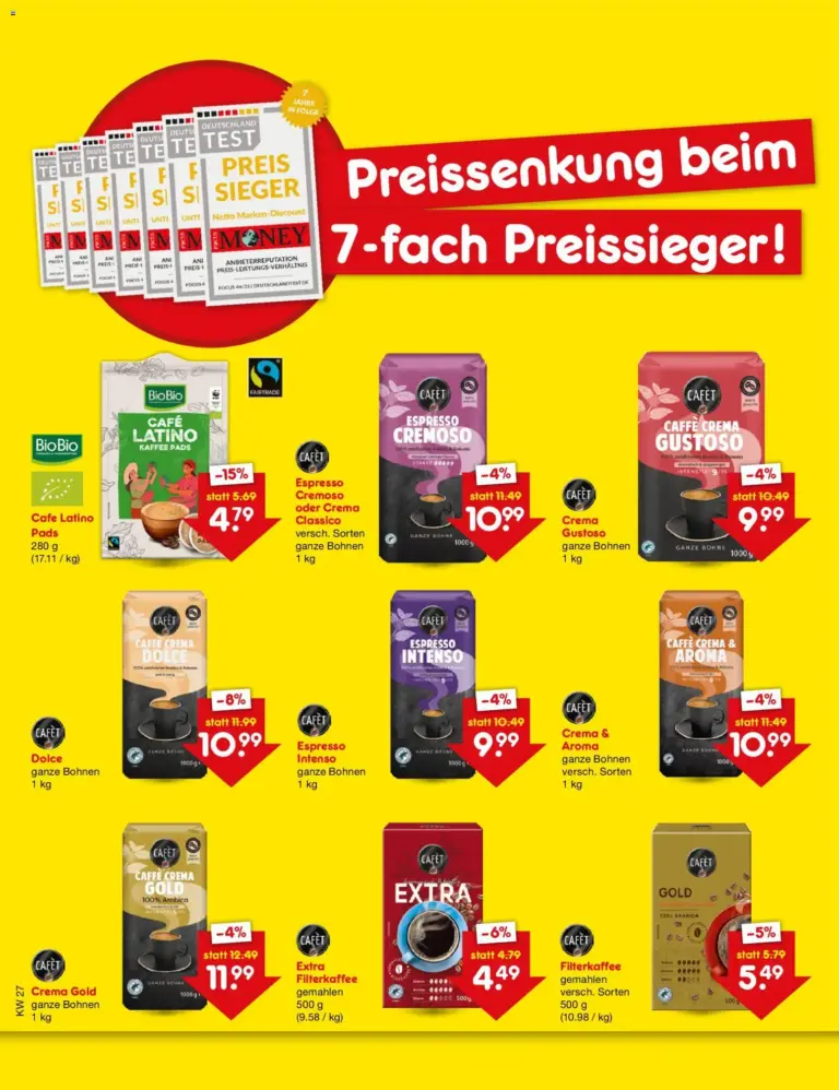 Netto Marken-Discount Preissenkung auf Dauer ab 01.07.2026 Angebote