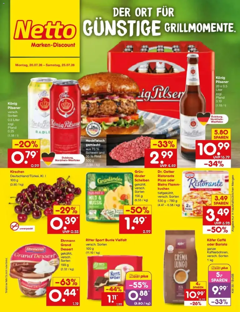 Netto Marken-Discount Prospekt Stadtlohn ab 20.07.2026 Angebote