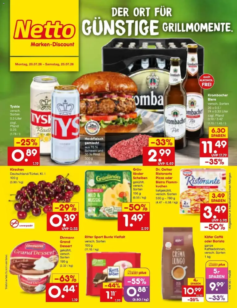 Netto Marken-Discount Prospekt Wuppertal ab 20.07.2026 Angebote