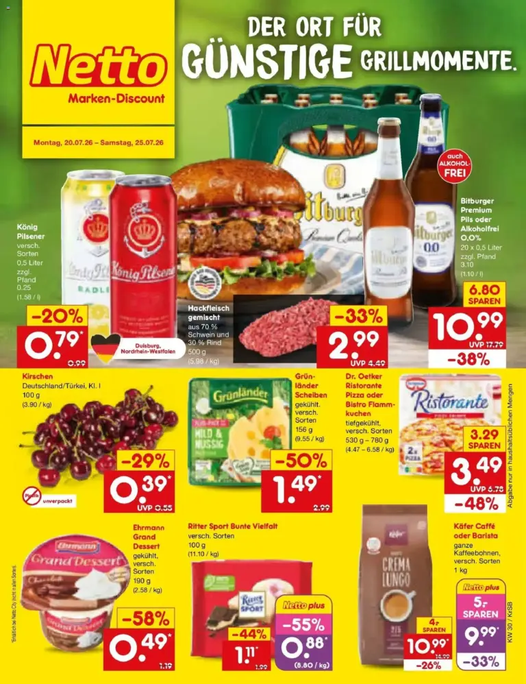 Netto Marken-Discount Prospekt Jüchen ab 20.07.2026 Angebote