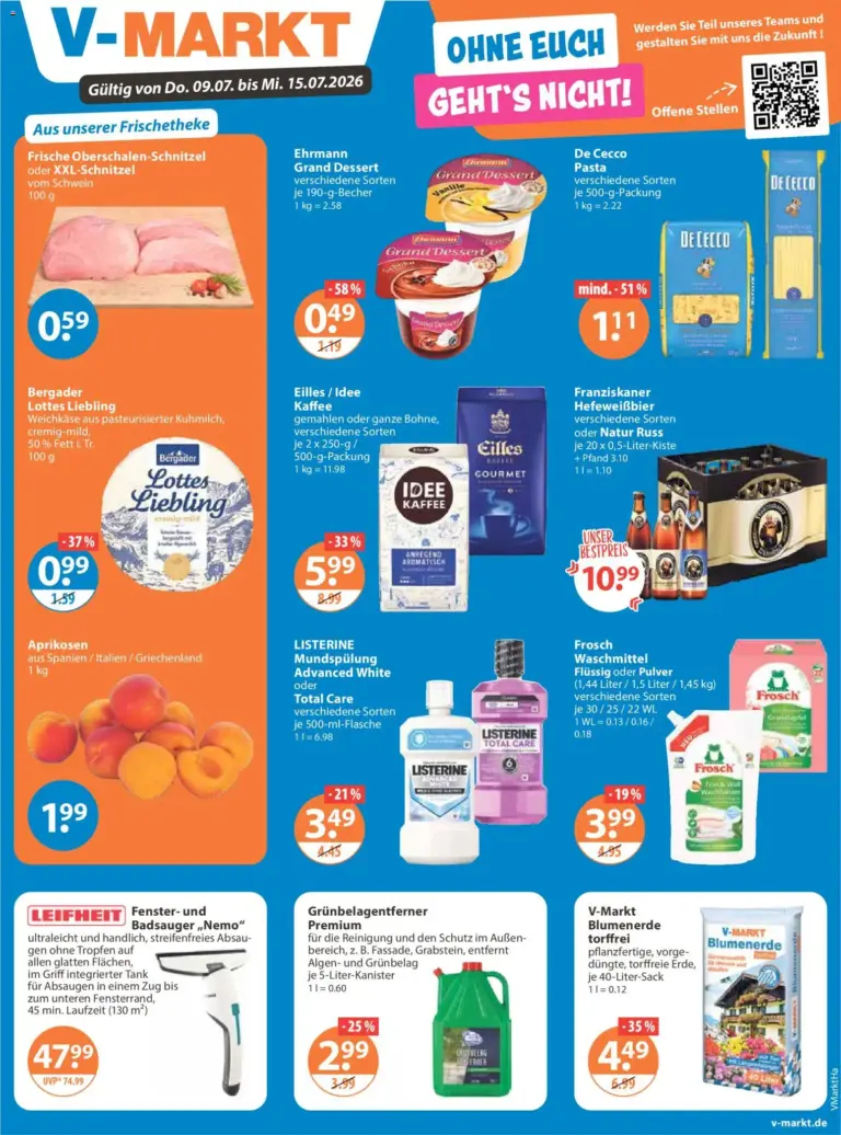 Angebote V-Markt Angebote ab 09.07.2026