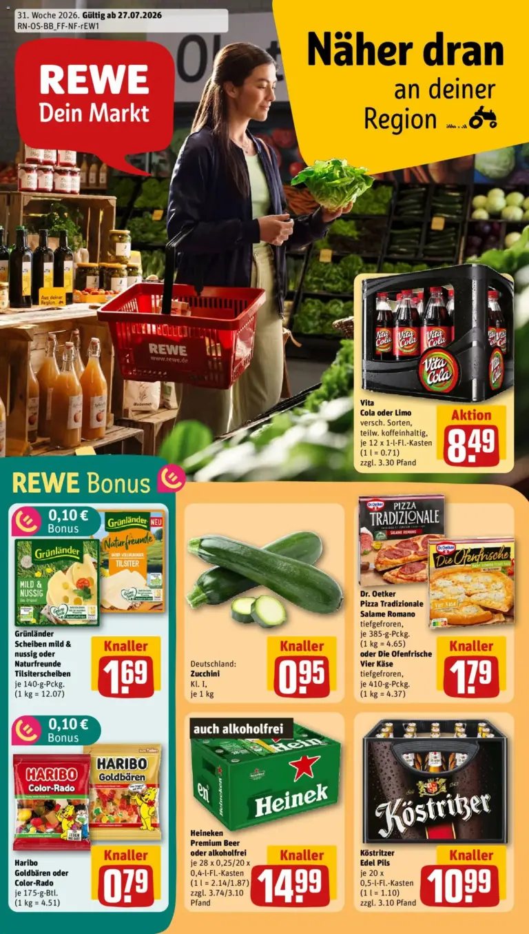 REWE Prospekt ab 27.07.2026 zum Blättern Angebote