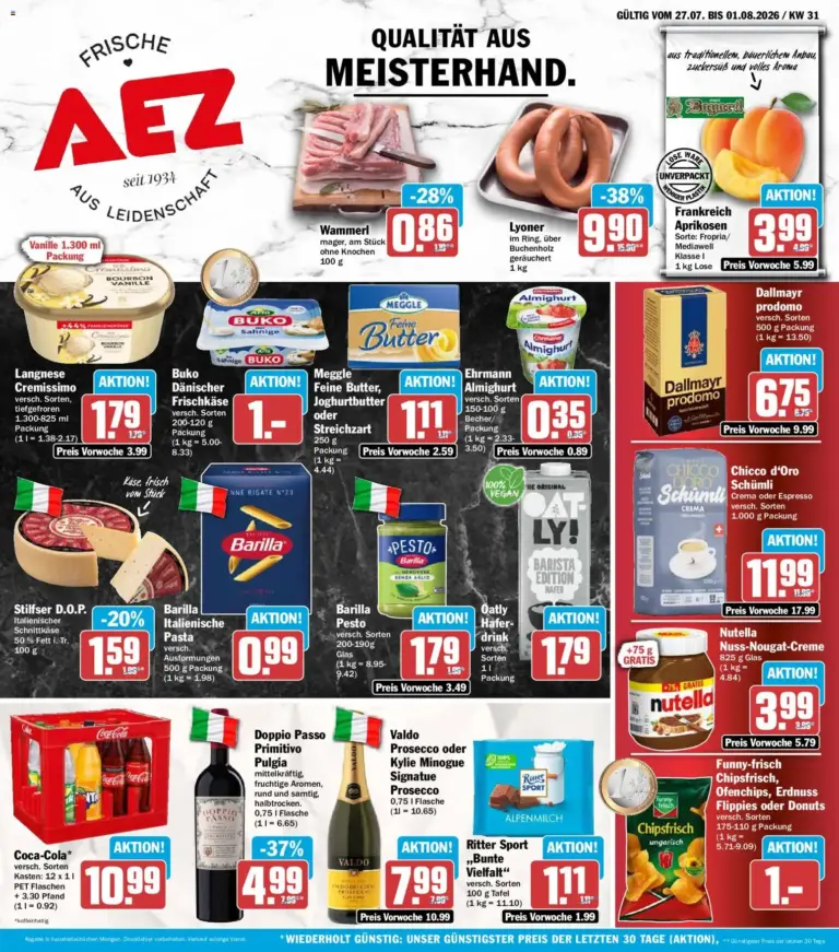 AEZ Prospekt ab 27.07.2026 zum Blättern