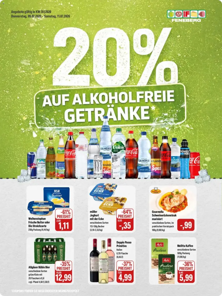 Feneberg Angebote ab 09.07.2026 zum Blättern