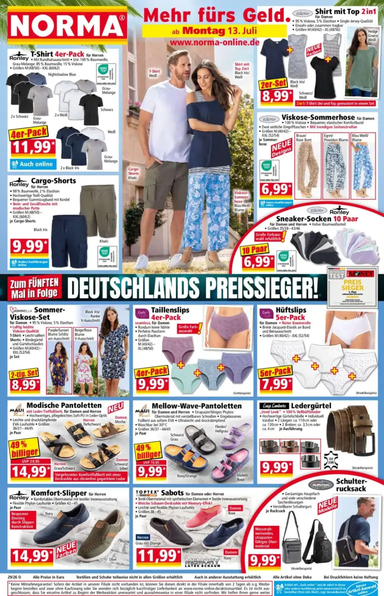Norma Prospekt ab 13.07.2026 zum blättern Angebote