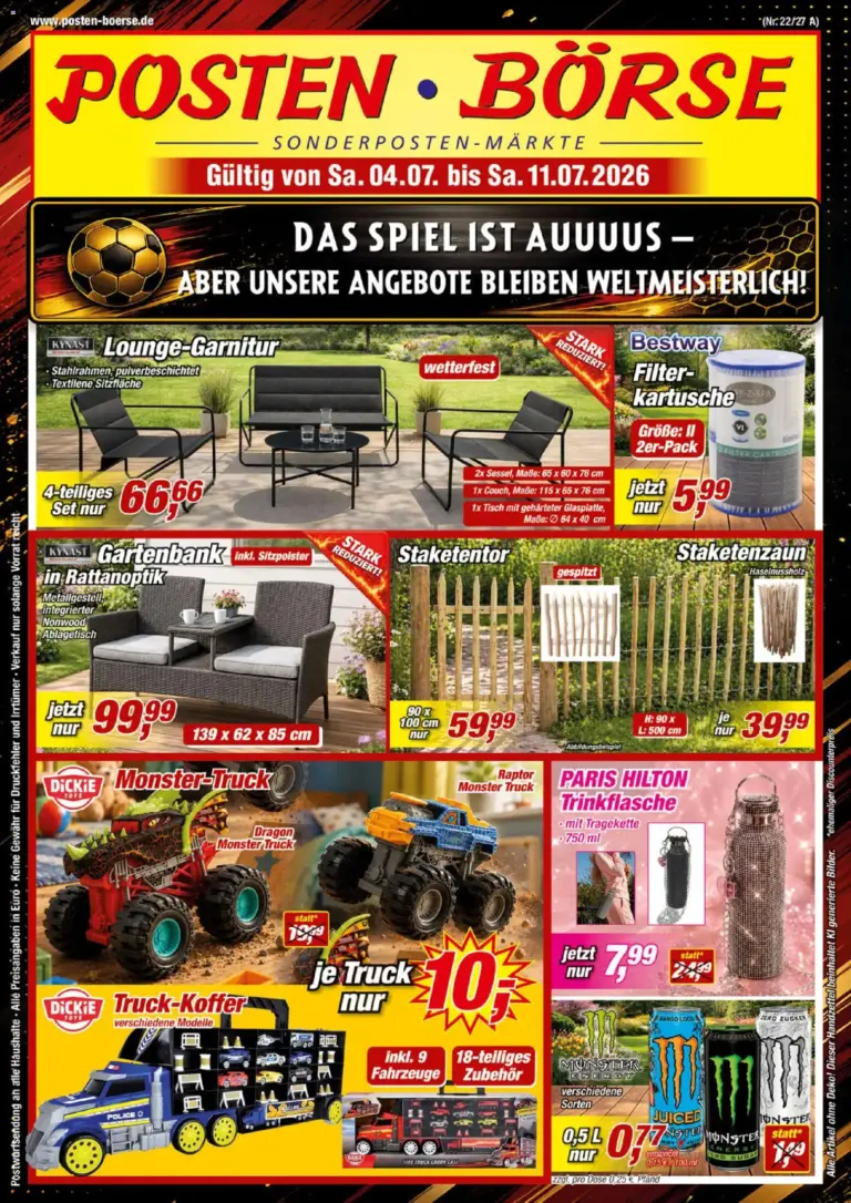 Posten Börse Prospekt ab 04.07.2026 zum Blättern