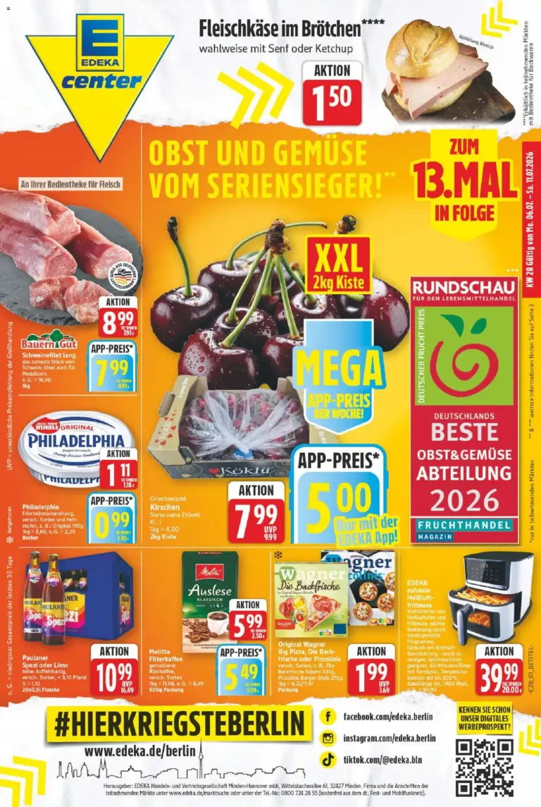 E center Prospekt ab 06.07.2026 zum Blättern