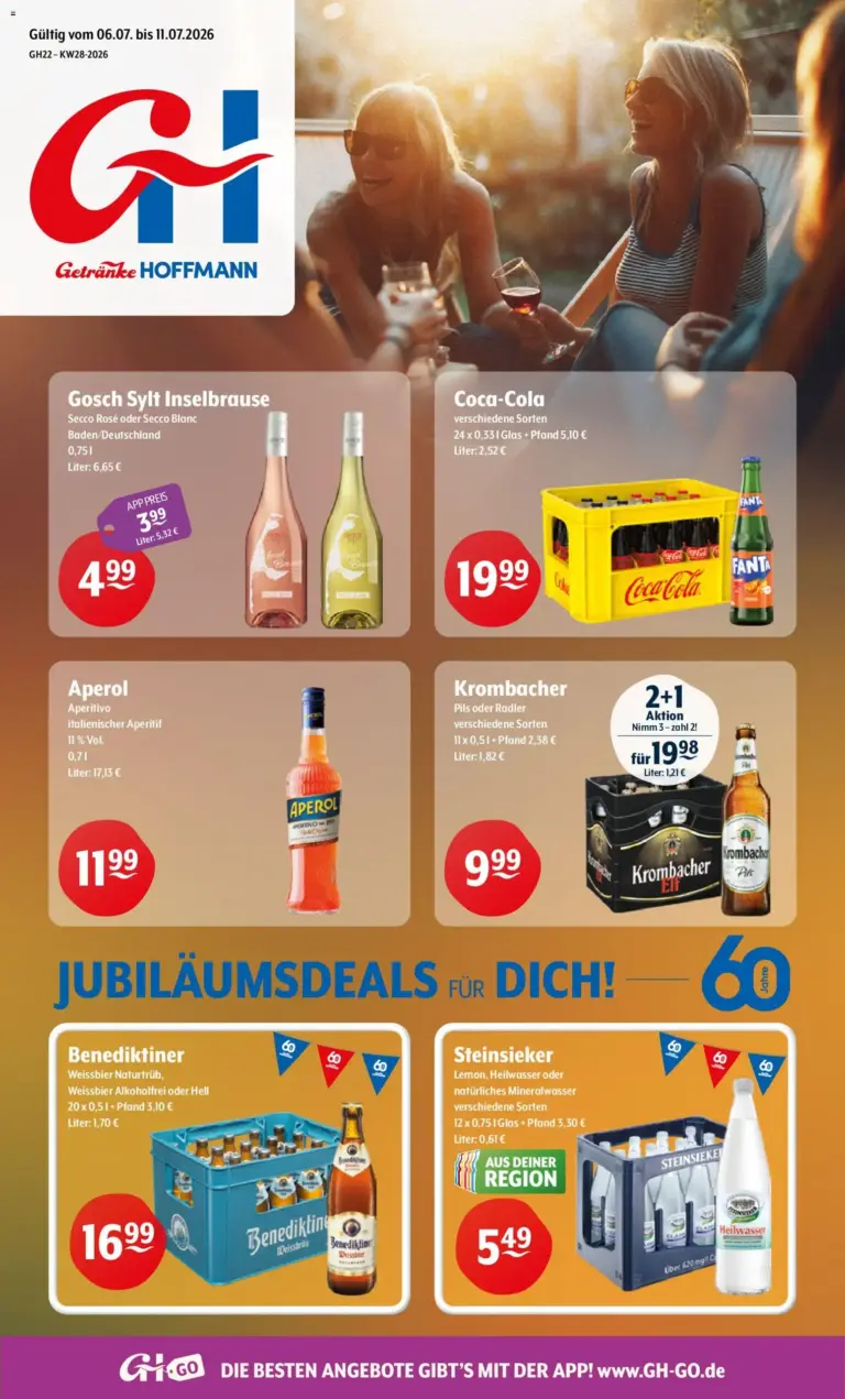 Getränke Hoffmann - Nordrhein - Westfalen ab 06.07.2026 zum Blättern