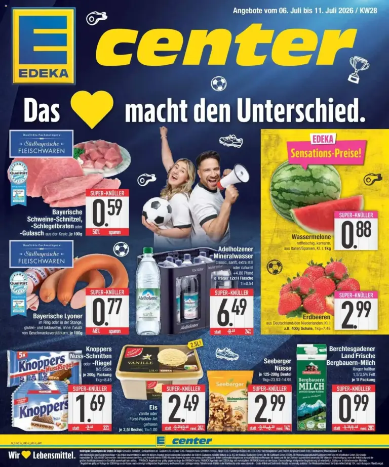 E center Wochenangebote ab 06.07.2026 zum Blättern