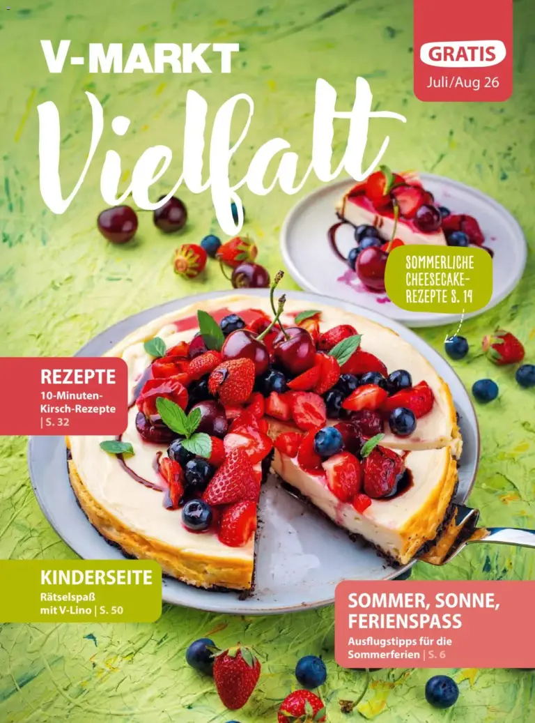 Angebote V-Markt Vielfalt Juli / August ab 01.07.2026