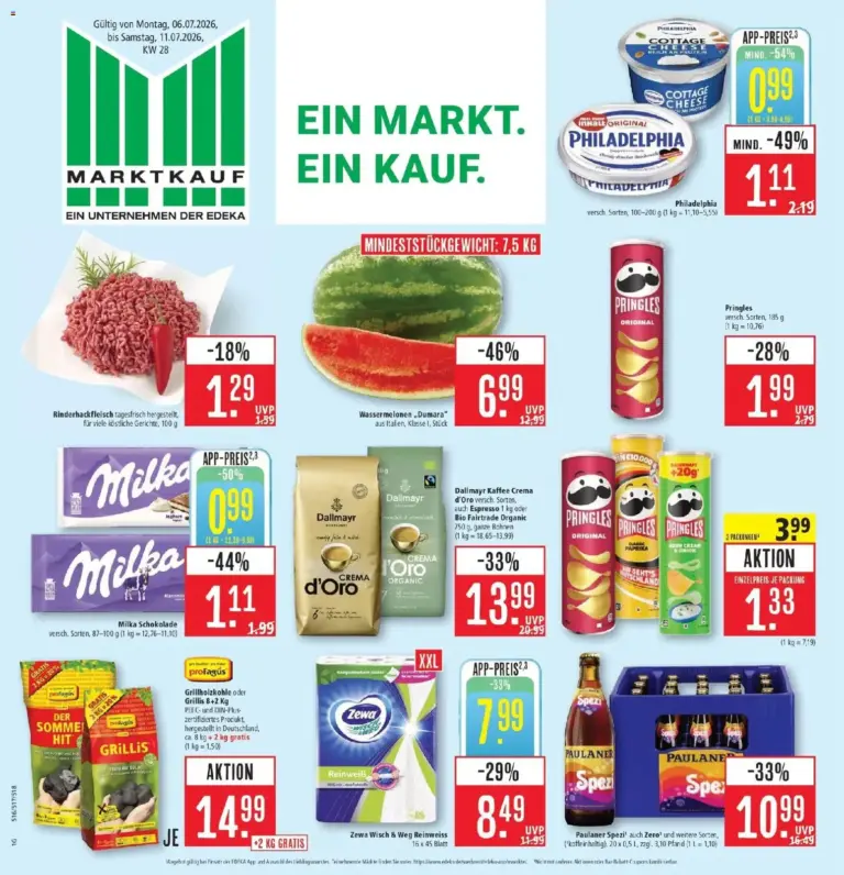 Marktkauf Wochenangebote ab 06.07.2026 Angebote online