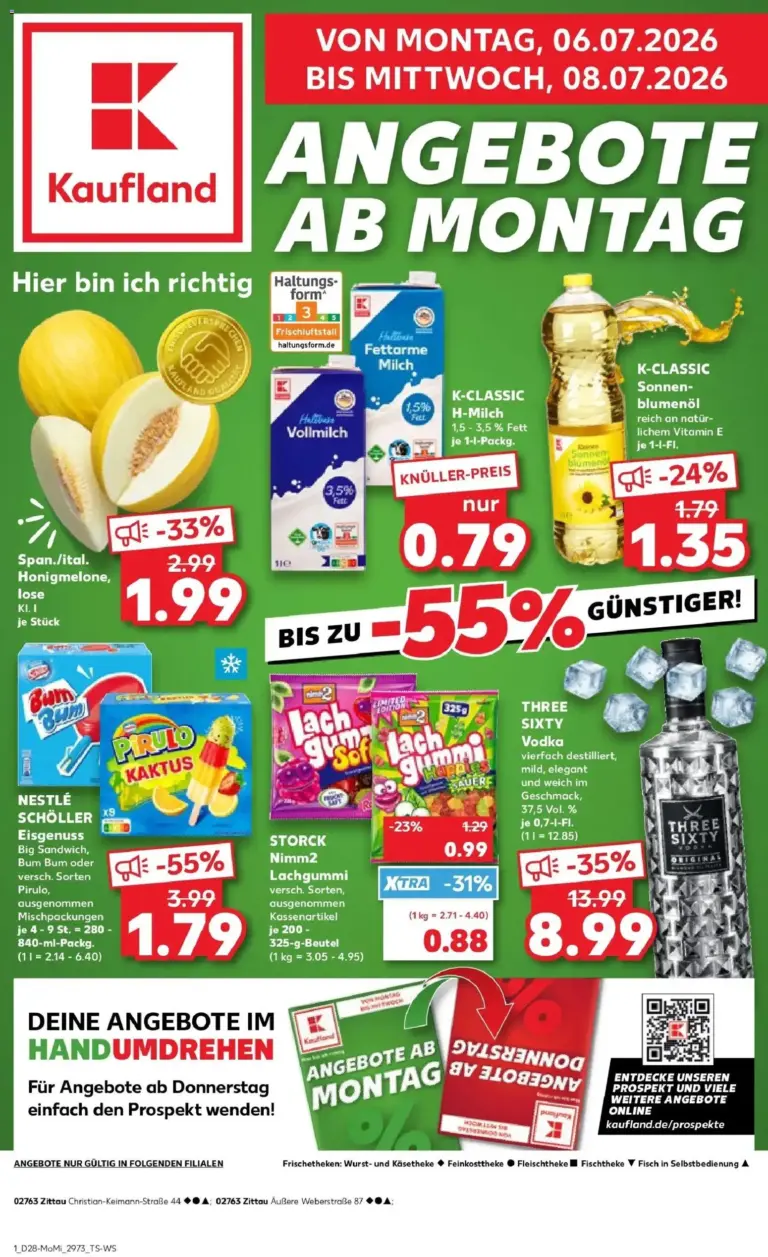 Prospekt Kaufland ab 05.07.2026 Angebote Online zum Blättern