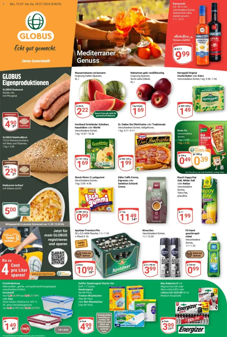 Globus Prospekt ab 13.07.2026 Angebote online