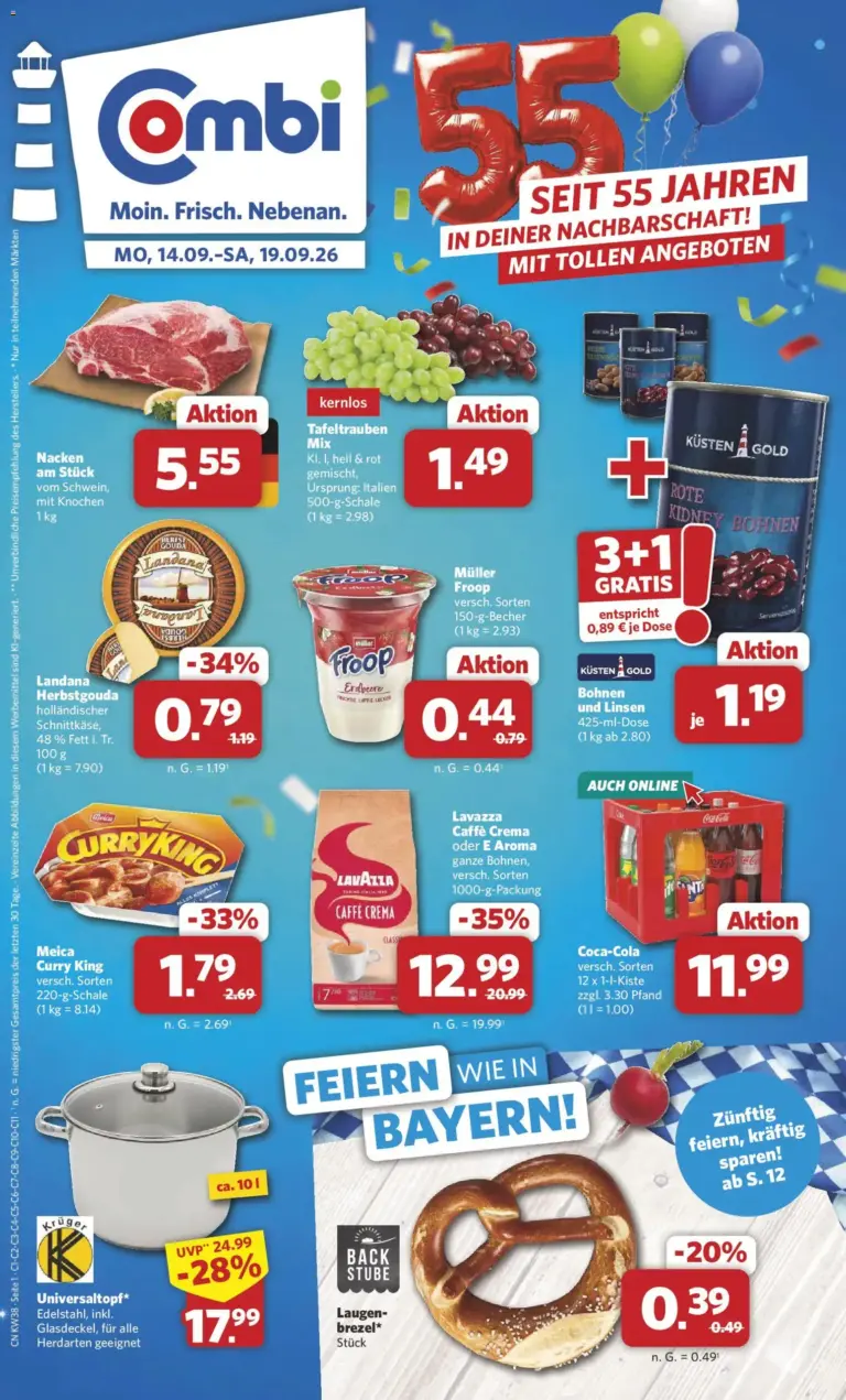 Combi Prospekt ab 14.09.2026 zum Blättern