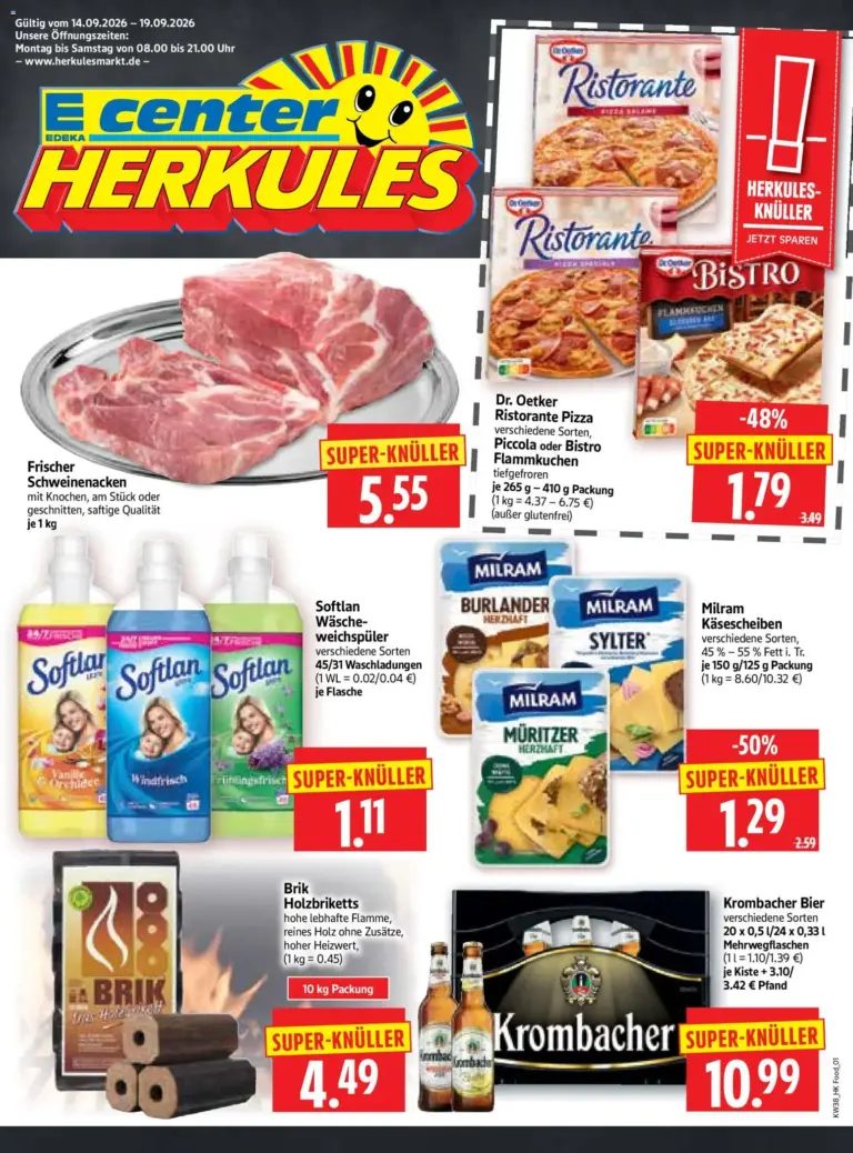 HERKULES Prospekt ab 14.09.2026 zum Blättern