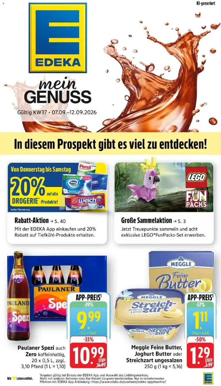 Edeka Prospekt Eppstein ab 07.09.2026 Angebote Online
