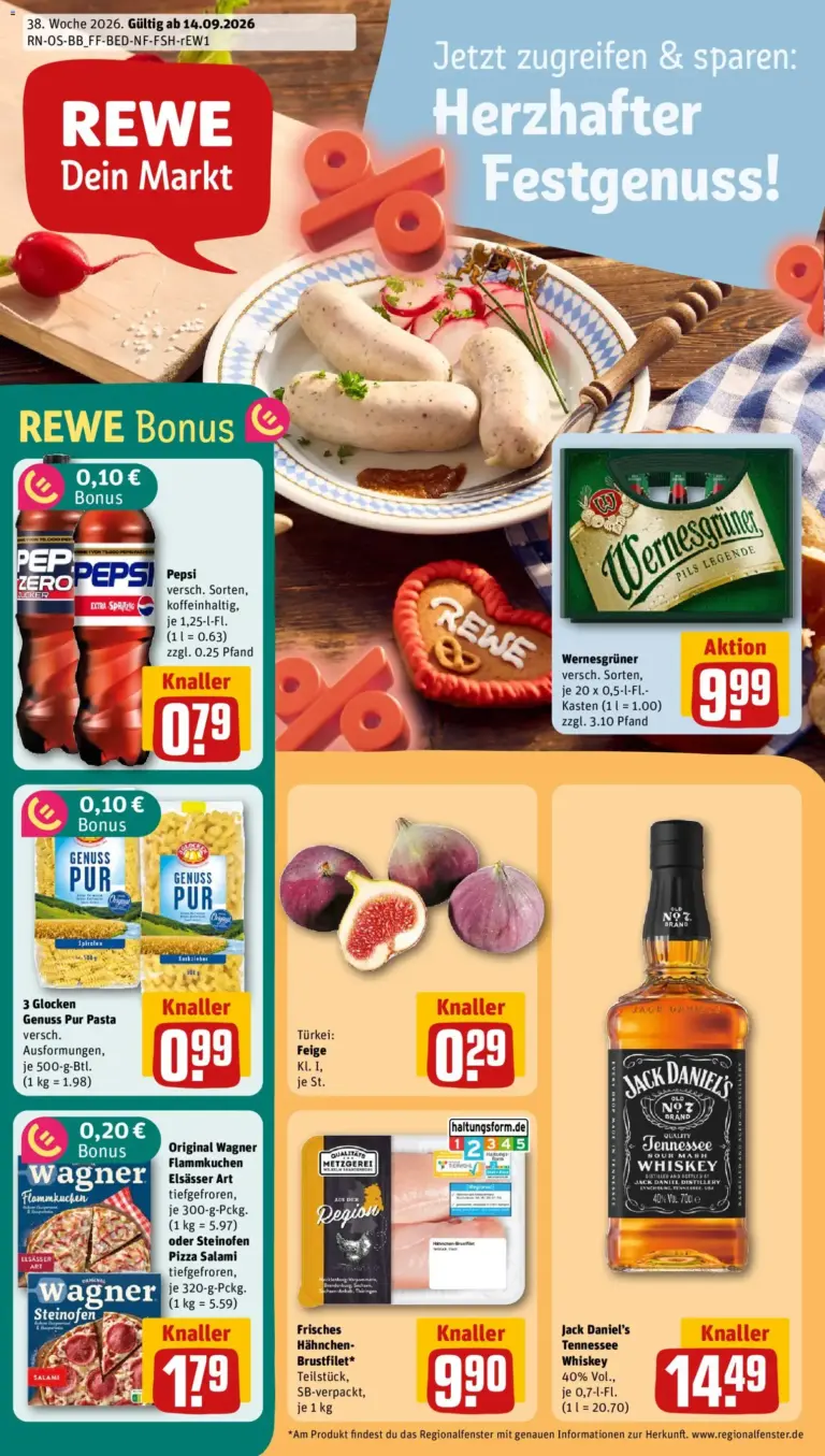 REWE Prospekt ab 14.09.2026 zum Blättern Angebote