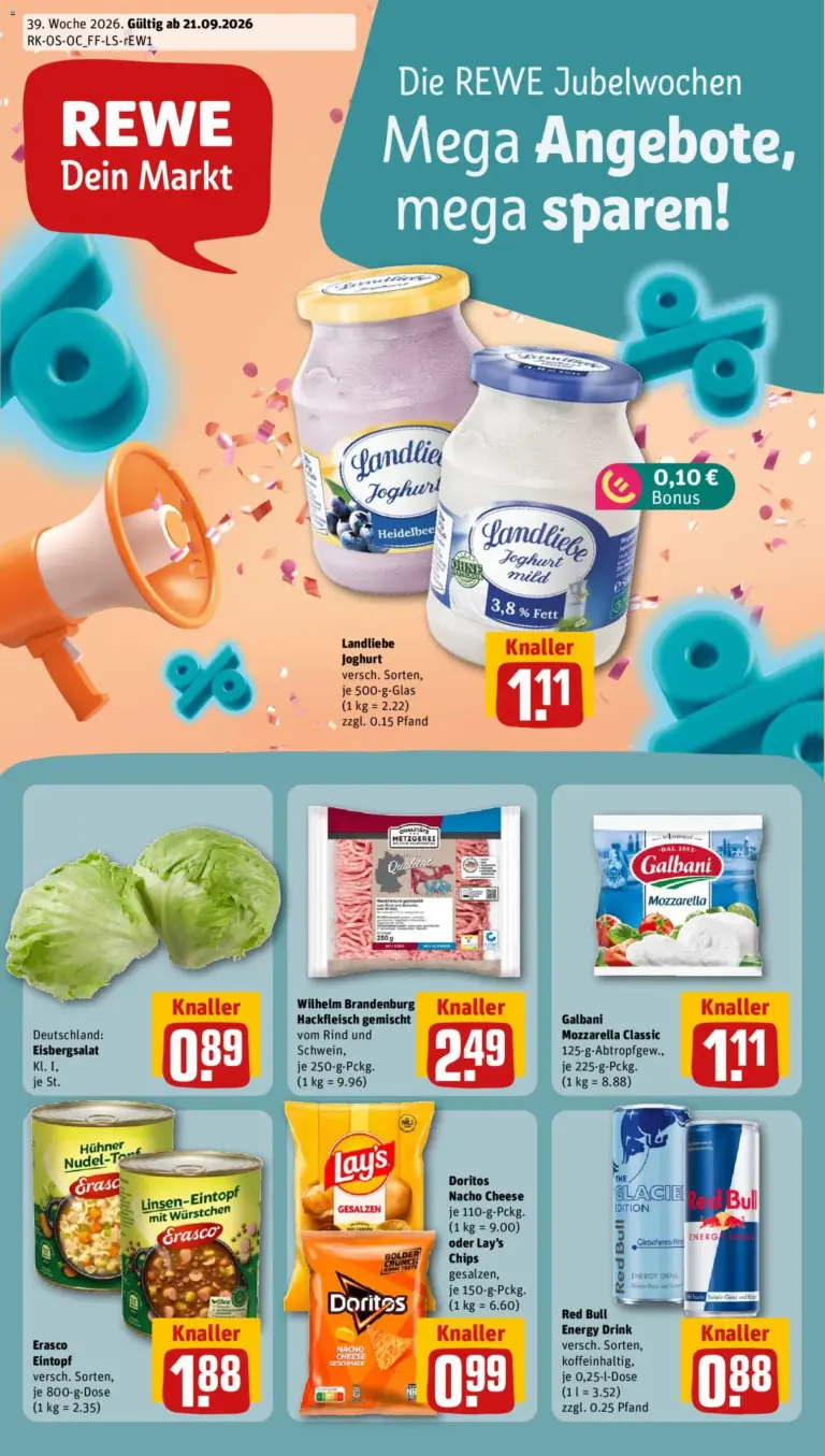 REWE Prospekt ab 21.09.2026 zum Blättern Angebote