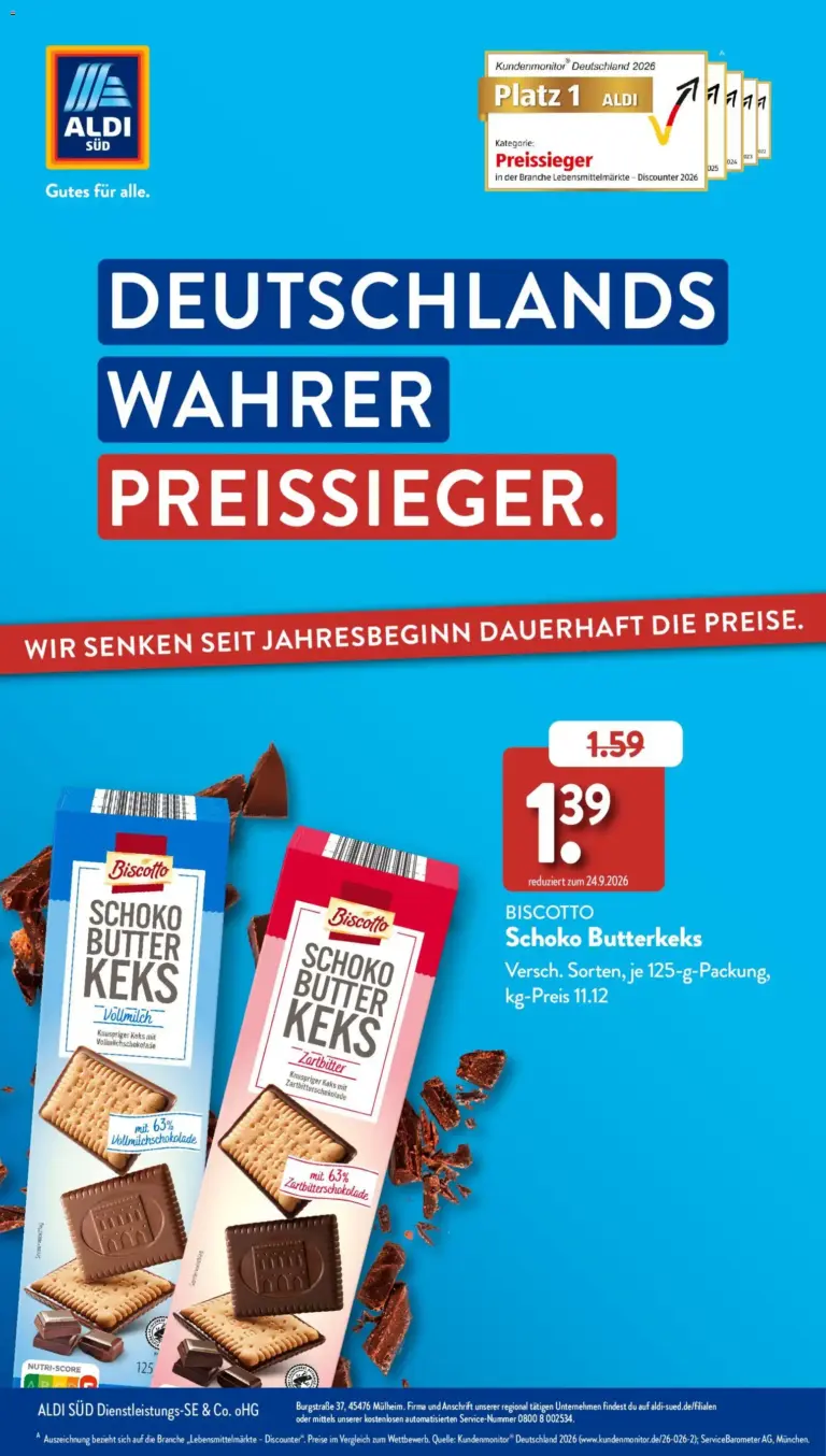 Aldi Süd Sonderprospekt ab 24.09.2026 zum Blättern