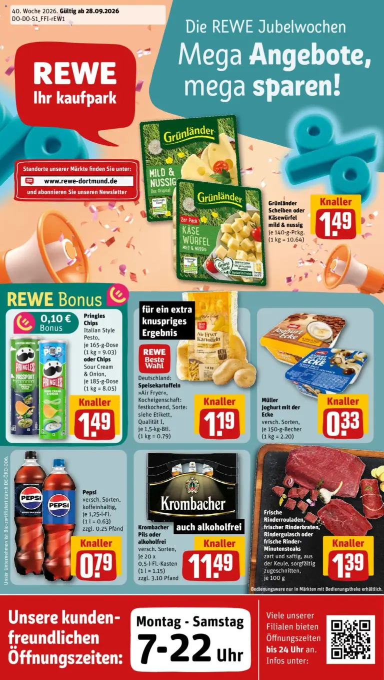 Rewe ihr Kaufpark Prospekt ab 28.09.2026 zum Blättern