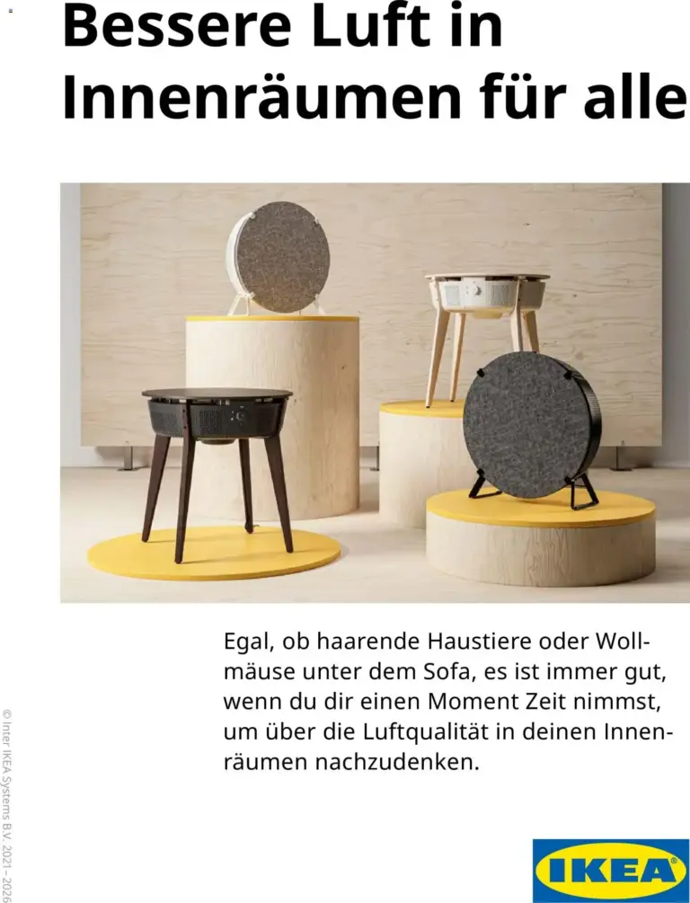 Ikea Bessere Luft in Innenräumen für alle zum Blättern vom 16.09.2026 bis 15.09.2027