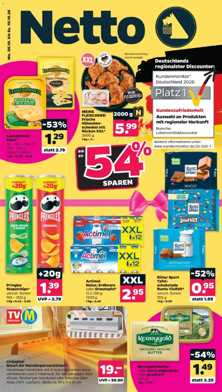 Netto Prospekt → Angebote nächste Woche vom 05.10.2026 bis 10.10.2026