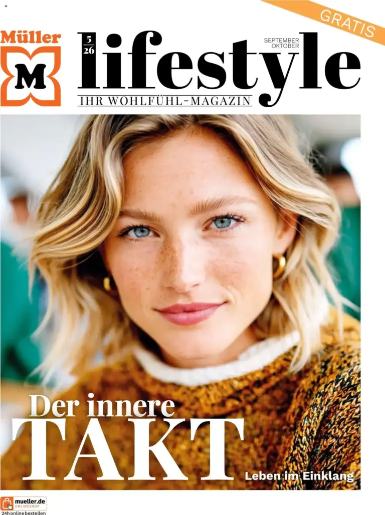 Müller Lifestyle zum Blättern vom 01.09.2026 bis 31.10.2026