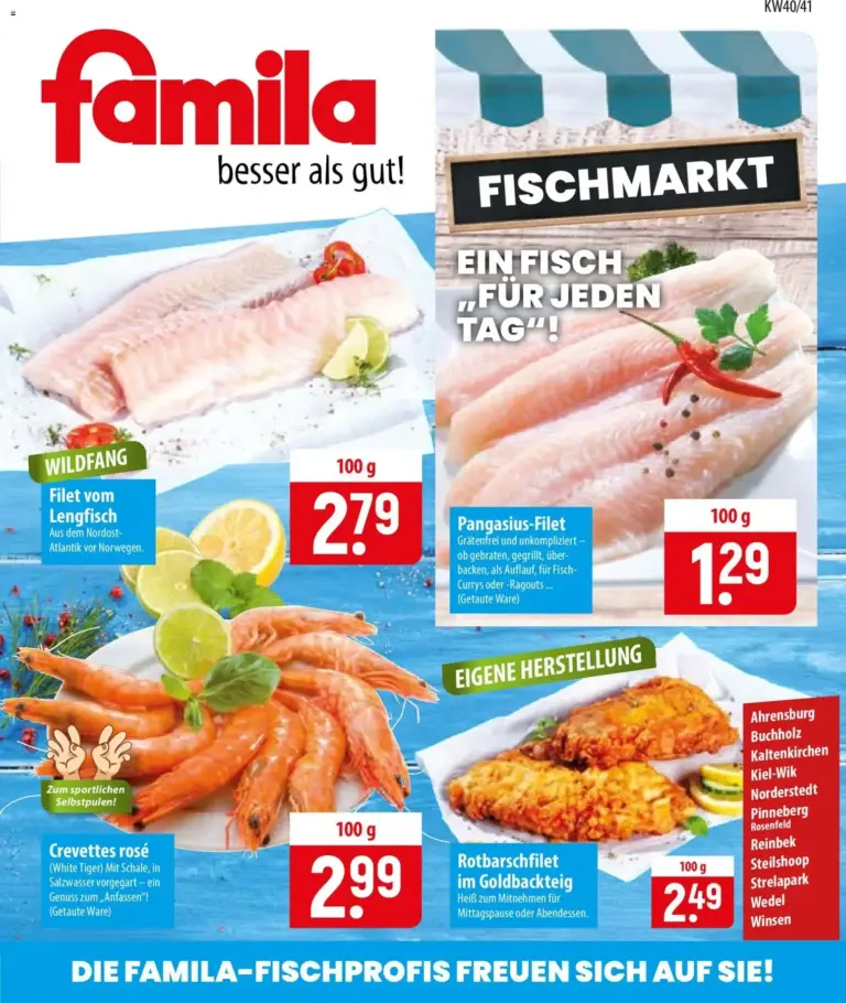 Famila Fischmarkt zum Blättern vom 28.09.2026 bis 10.10.2026