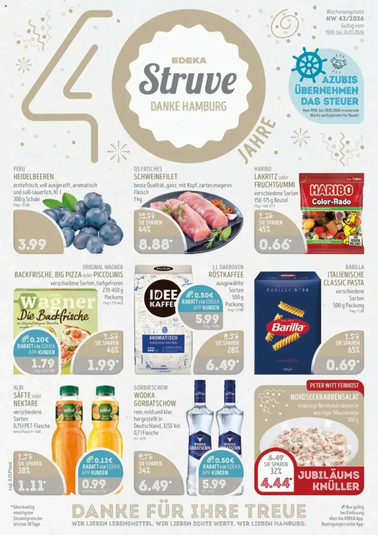 Edeka Struve Prospekt zum Blättern vom 19.10.2026 bis 24.10.2026