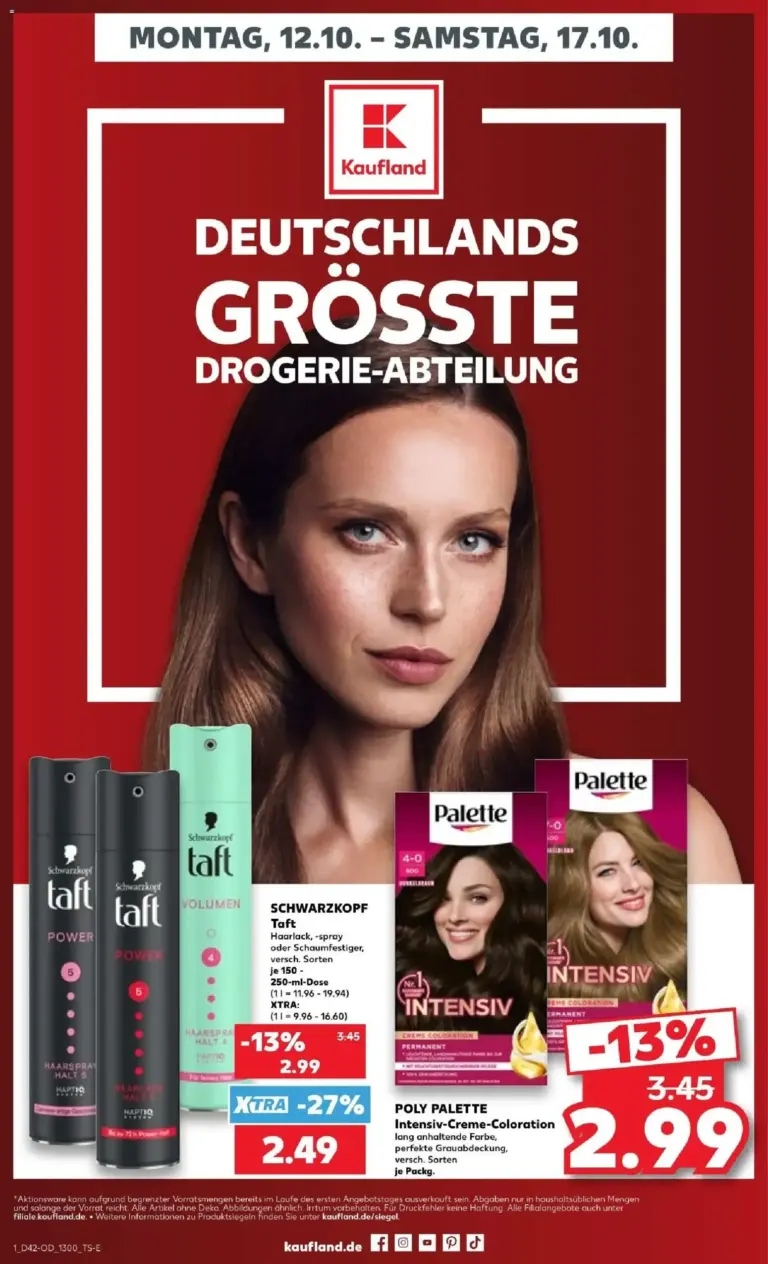 Prospekt Kaufland Angebote zum Blättern vom 12.10.2026 bis 17.10.2026