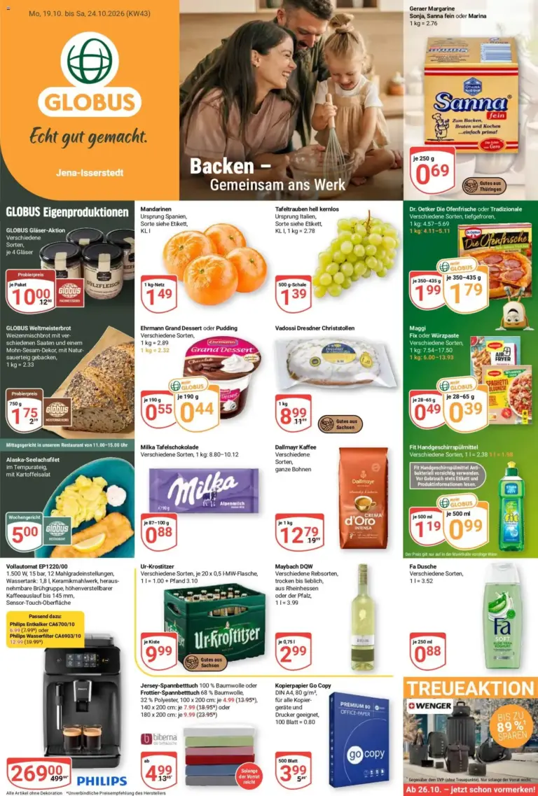 Globus Prospekt Angebote vom 19.10.2026 bis 24.10.2026