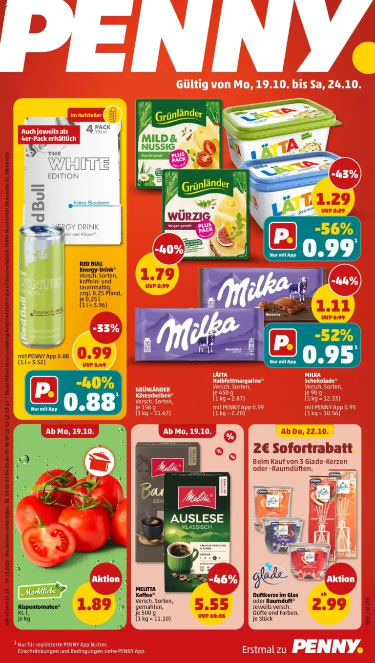 Penny Prospekt Angebote vom 19.10.2026 bis 24.10.2026